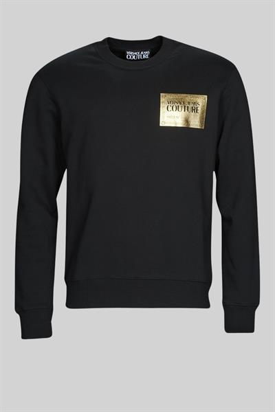Versace Jeans Couture Erkek Uzun Kollu Sweatshirt Siyah