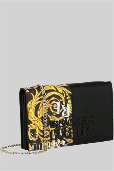 Versace Jeans Couture Kadın Çapraz Omuz Çanta Siyah