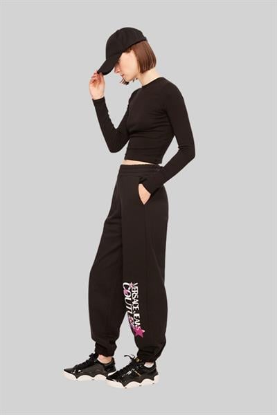 Versace Jeans Couture Kadın Eşofman Alt Siyah