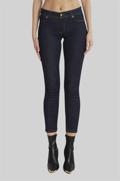 Versace Jeans Couture Kadın Jean Pantolon Mavi