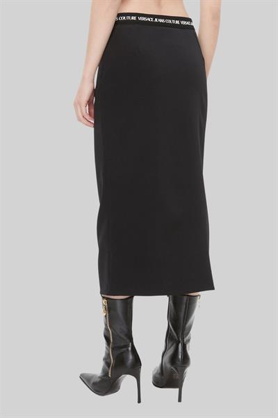 Versace Jeans Couture Kadın Regular Fit Kalem Etek Siyah 899