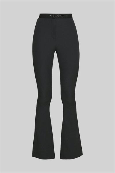 Versace Jeans Couture Kadın Slim Fit Yüksek Bel Pantolon Siyah 899