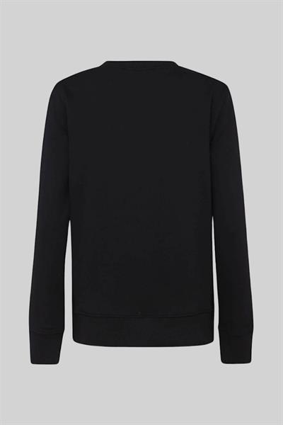 Versace Jeans Couture Kadın Uzun Kollu Logolu Sweatshirt Siyah 899