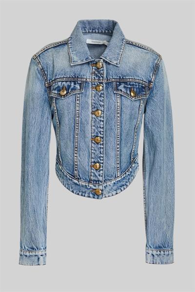 Zimmermann Kadın Jean Ceket Mavi