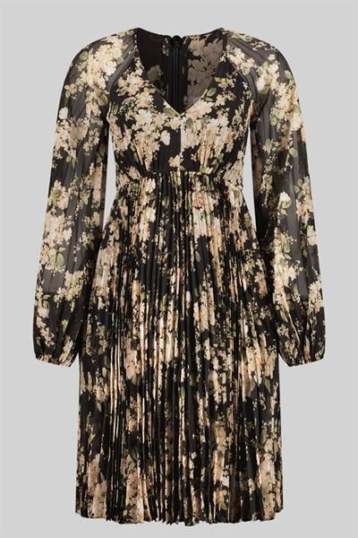 Zimmermann Kadın Sunray Pileli Mini Elbise Siyah