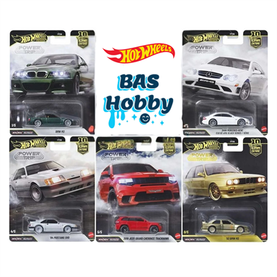 Hot Wheels Premium Car Culture Power Trip 2 - 5'li CHASE Set