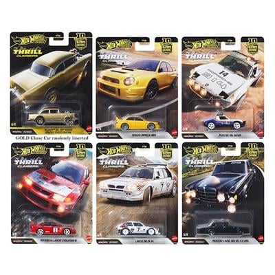 Hot Wheels Premium Car Culture - Thrill Climbers 2 - 6'lı CHASE Set