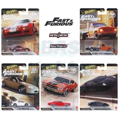 Hot Wheels Premium Fast & Furious Set - 25Th Anniversary Premium 2026 Mix-2