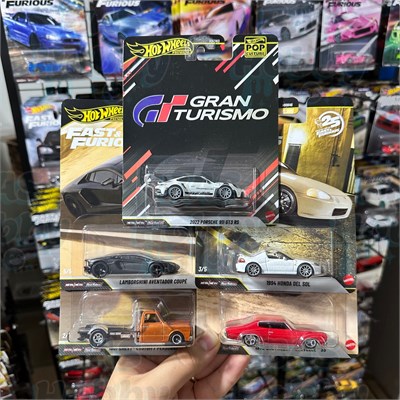 Hot Wheels Premium Karışık Set - 2 (25.yıl F&F ve Pop culture)
