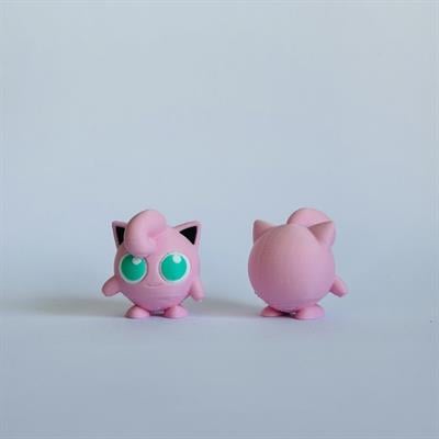 Jigglypuff 3D Pokemon Figür
