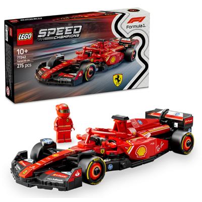 Lego Speed Champions Ferrari SF-24 F1 Yarış Arabası Sürücü Seti 77242