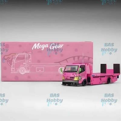 Megagear 1/64 Custom Tow Truck Pink Dinosaur Roxy livery