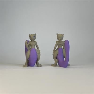 Mewtwo 3D Pokemon Figür