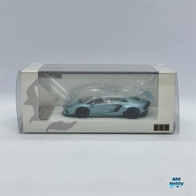 PGM 1/64 Scale Ice Blue LBWK Aventador LP700-4 Sports