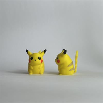 Pikachu 3D Pokemon Figür