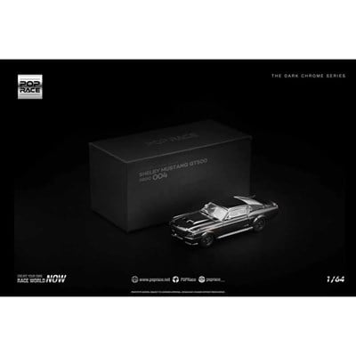 Pop Race 1/64 Mustang Shelby GT50 Dark Chrome PRDC004