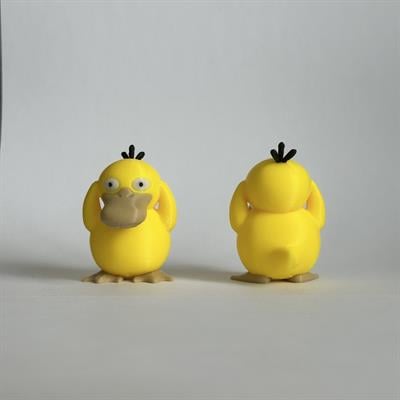 Psyduck 3D Pokemon Figür