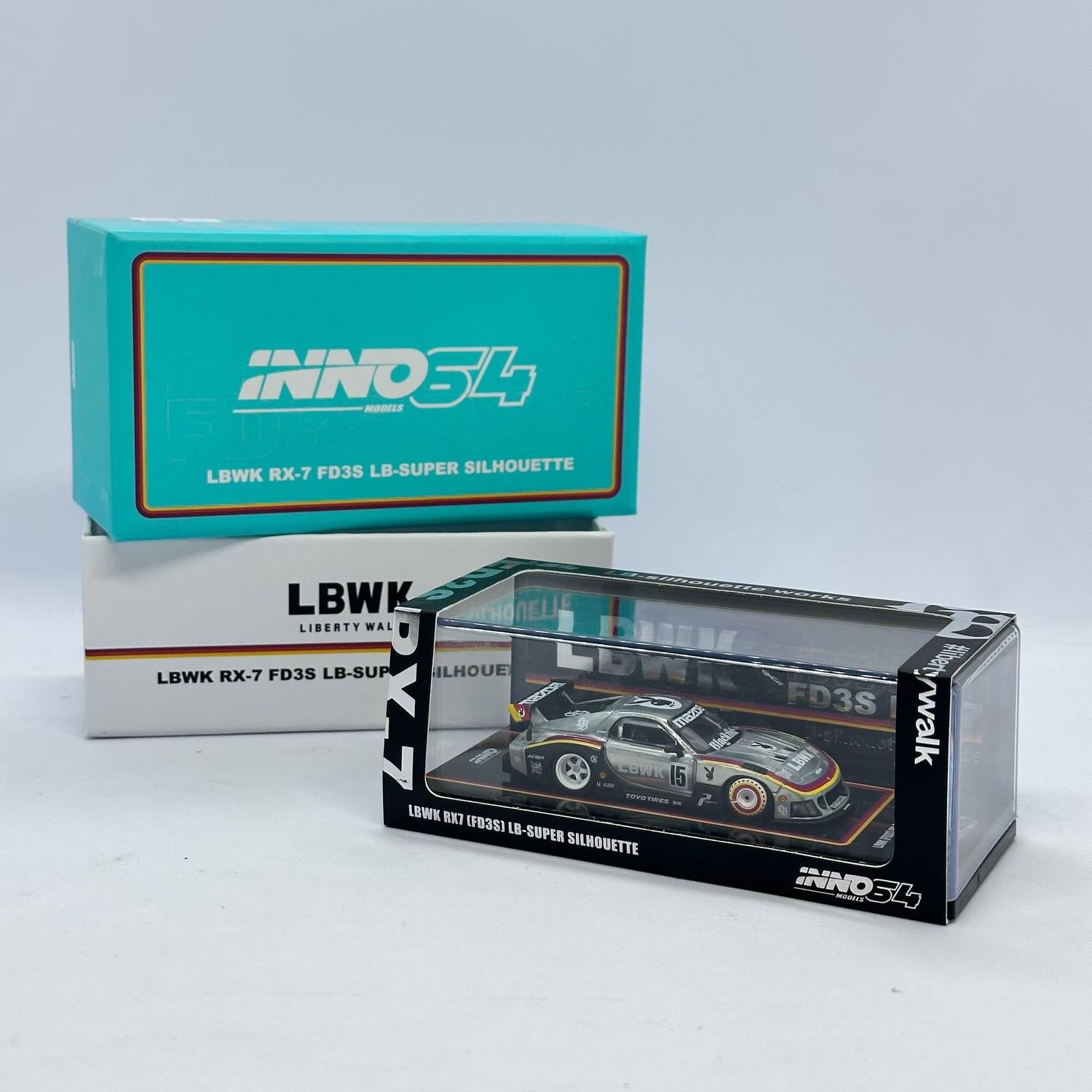 CHASE - INNO64 1/64 LBWK RX-7 FD3S LB-Super Silhouette