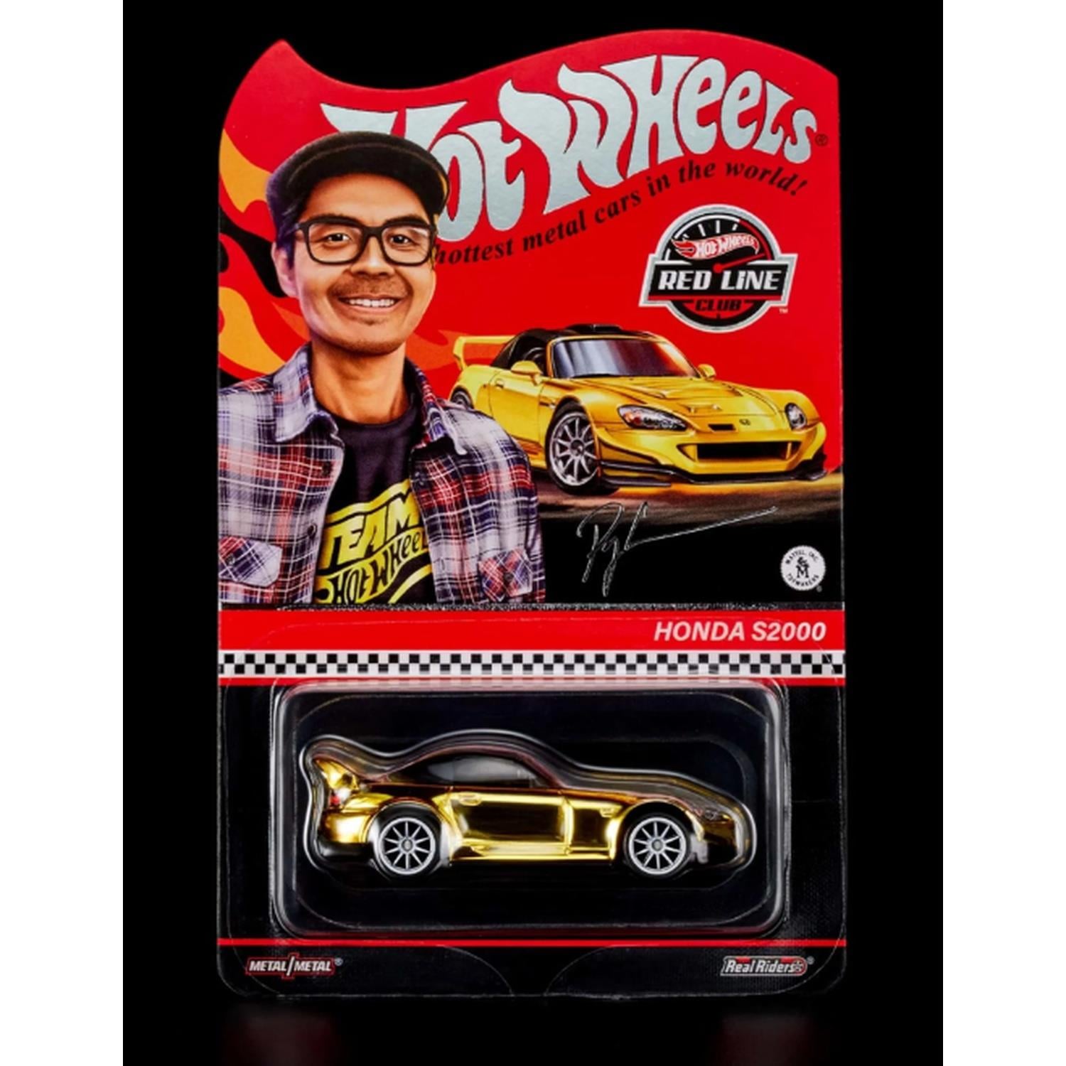Hot Wheels Honda RLC限定 S2000 ゴールド Ryu Hot Wheels RLC - Honda S2000 Gold Ryu Asada