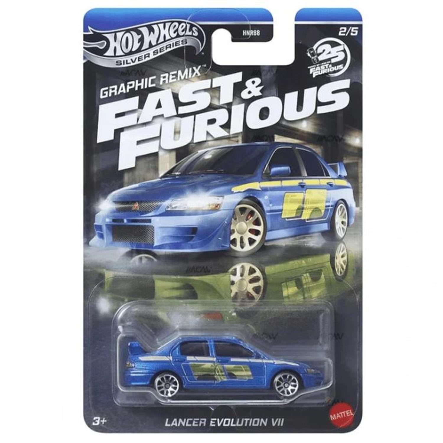 Hot Wheels Uzun Kart Tekli Fast&Furious Graphic Remix - Lancer