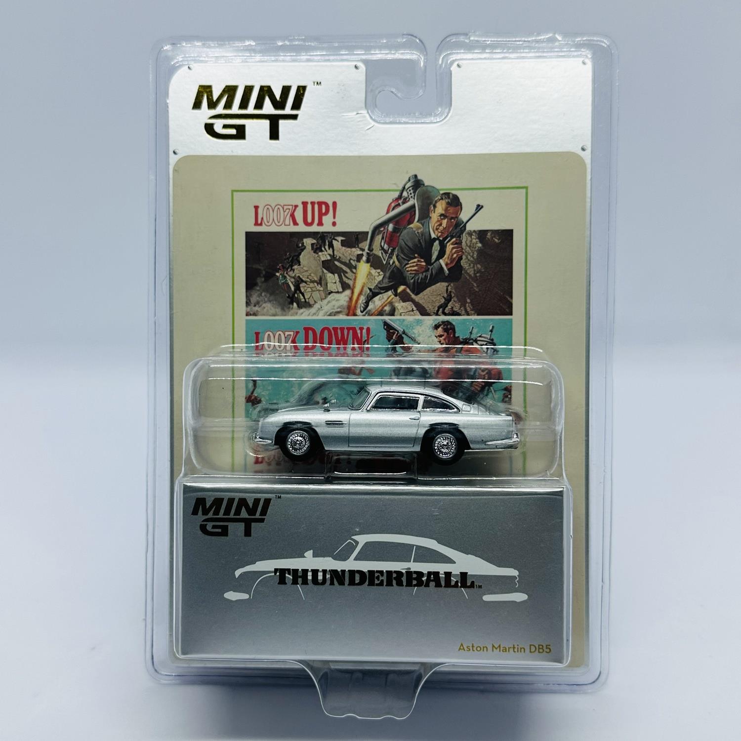 Mini GT 1/64 Aston Martin DB5 James Bond “Thunderball” / English