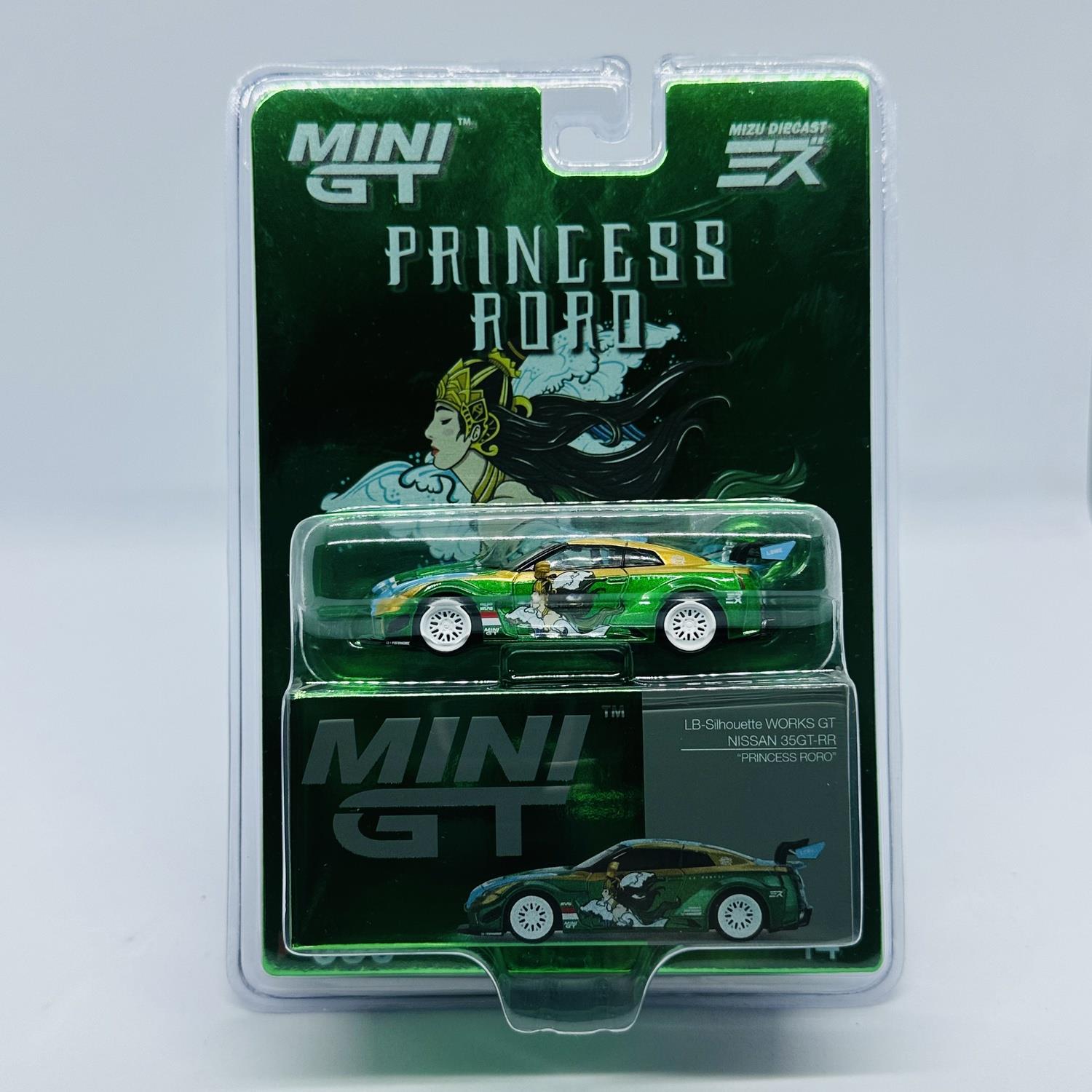 Mini GT 1/64 LB-Silhouette WORKS GT NISSAN 35GT-RR Ver.2 “PRINCESS