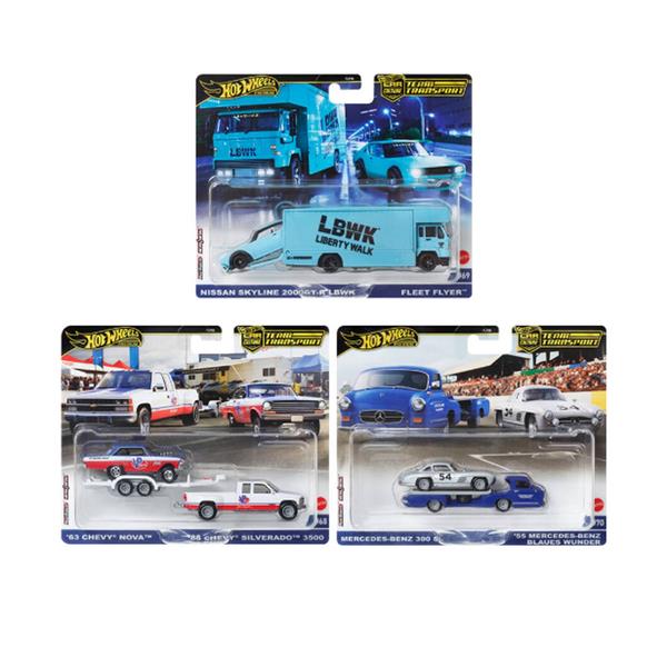 Hot Wheels Premium Team Transport Set - 2024 Mix-3