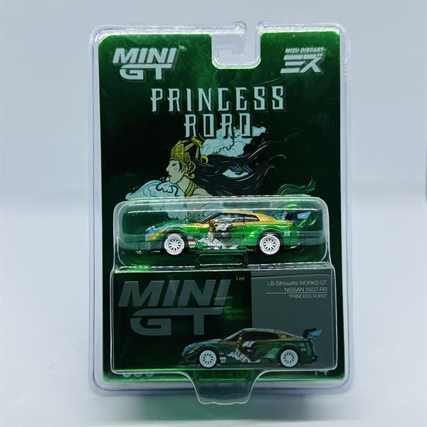 Mini GT 1/64 LB-Silhouette WORKS GT NISSAN 35GT-RR Ver.2 “PRINCESS