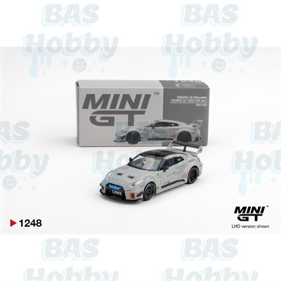 Mini GT 1/64 NISSAN LB-Silhouette WORKS GT 35GT-RR Ver.1 Matt Grey