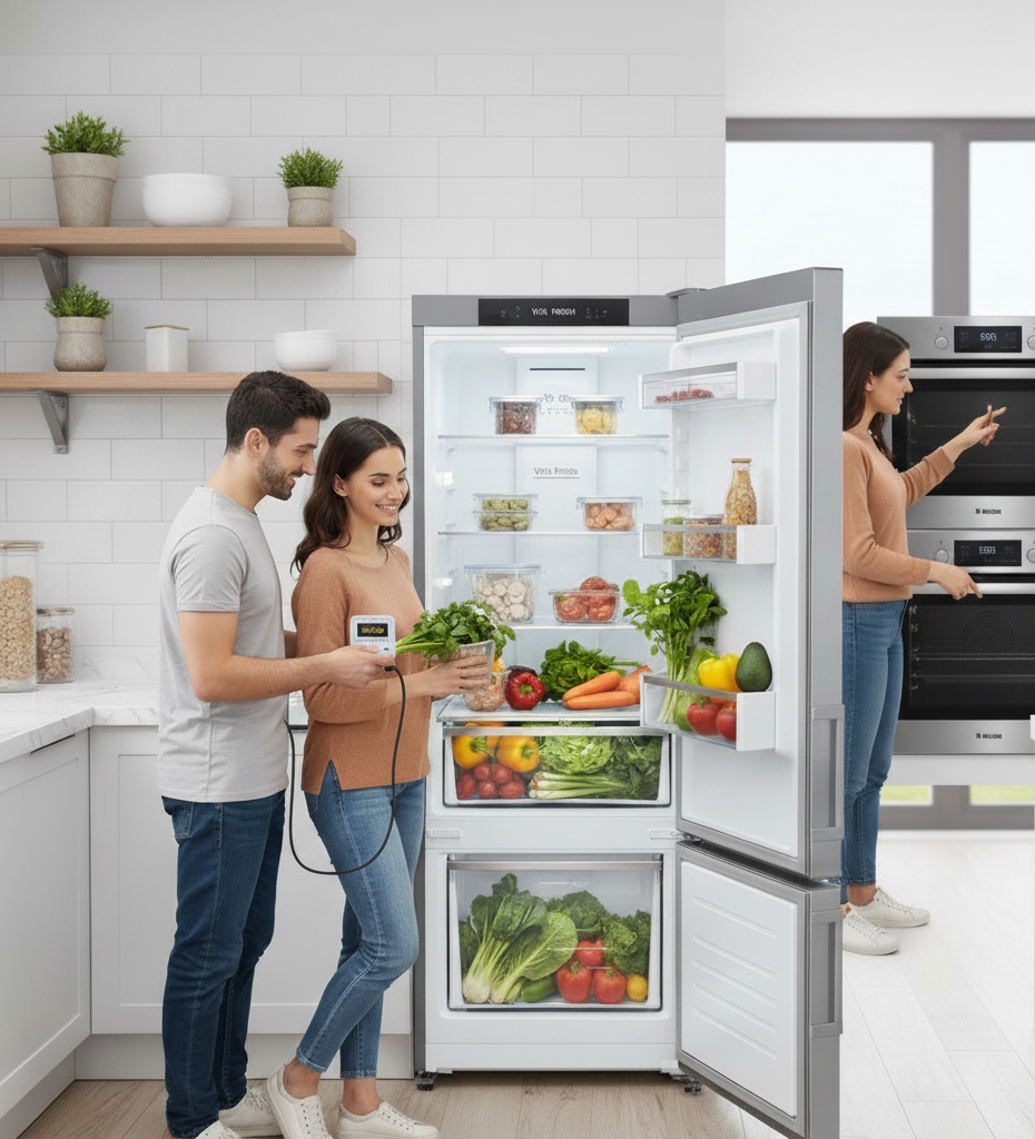 elektrik tasarrufu, enerji tasarrufu, buzdolabı tasarruf, fırın tasarruf, Bahçelievler elektrik faturası, Bosch Home Connect, Pirolitik temizleme, Dora Ev Aletleri