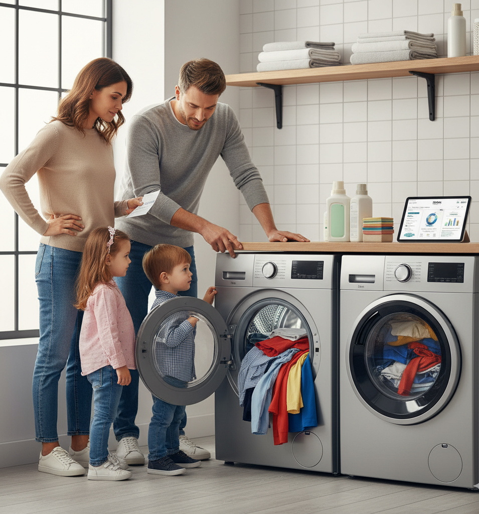 çamaşır makinesi, çamaşır makinesi seçimi, yıkama kapasitesi, enerji sınıfı, A+++, Bosch çamaşır makinesi, EcoSilence Drive, Dora Ev Aletleri