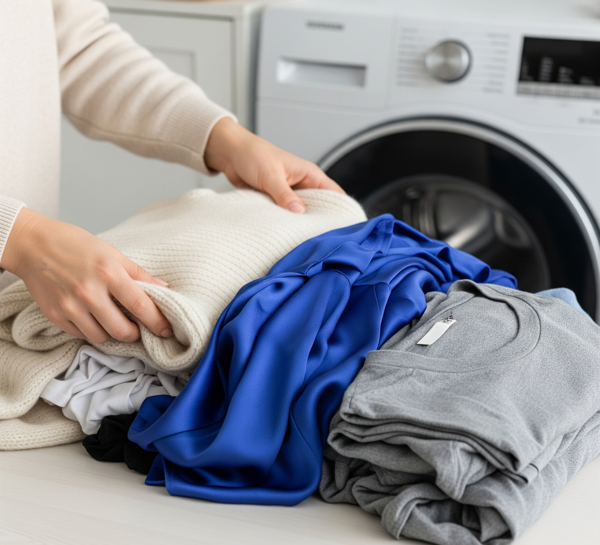 çamaşır yıkama, doğru program, kumaş türleri, hassas yıkama, çamaşır makinesi, Bosch, yıkama rehberi, giysi bakımı, yıkama etiketleri, sentetik yıkama