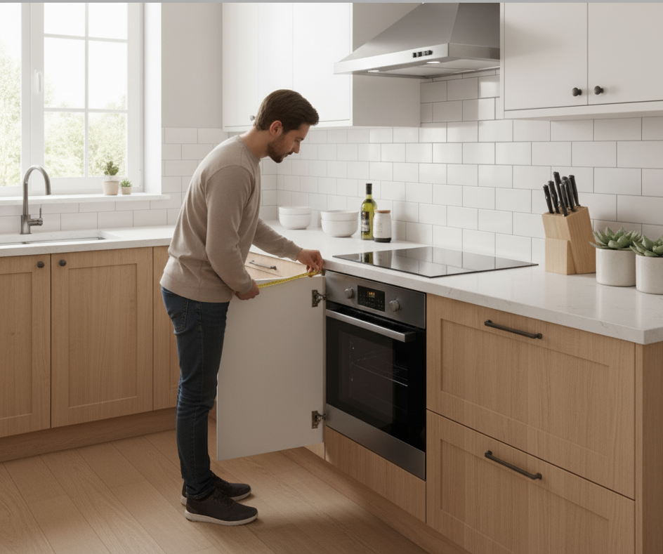mutfak tadilatı, ankastre set ölçüleri, ankastre fırın yerleştirme, ergonomik mutfak, tezgah kesim ölçüsü, Bosch ankastre, Bahçelievler mutfak, Dora Ev Aletleri