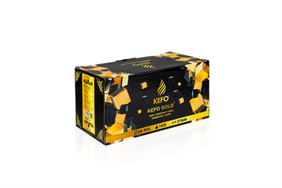 Kefo Gold 27 mm 1 Kg Hindistan Ceviz Kömürü | KEFO