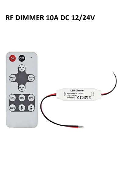 10A Mini RF LED Dimmer  