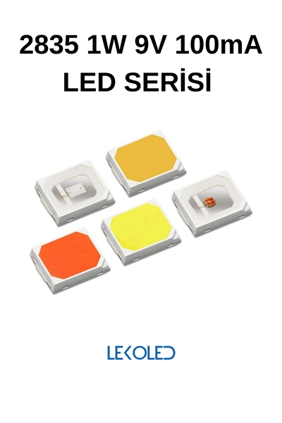 1W 2835 9V 100mA Serisi