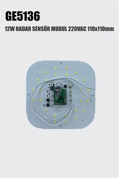 220V 12W RADAR SENSÖR MODUL  