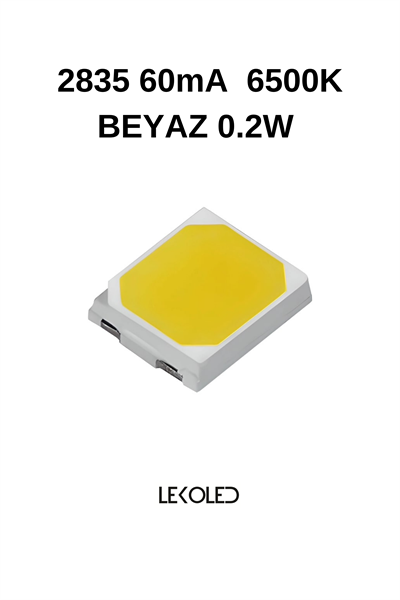 2835 0,2W 6500K BEYAZ 60mA 3V SMD LED 