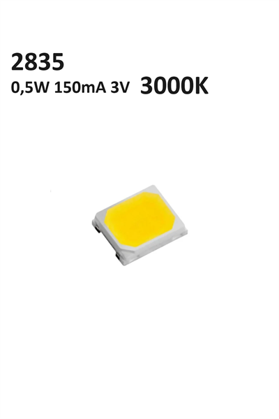 2835 150mA 6500K BEYAZ 0.5W SMD LED