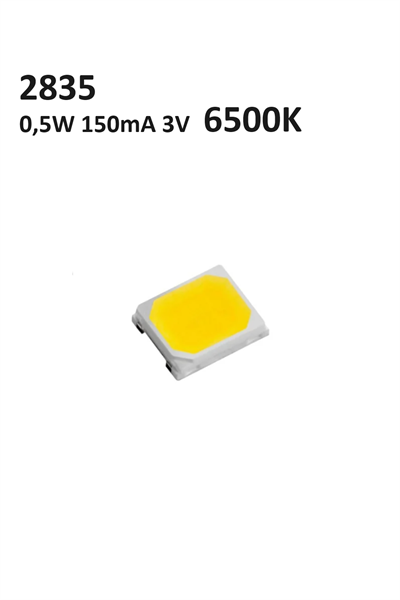 2835 150mA 6500K BEYAZ 0.5W SMD LED