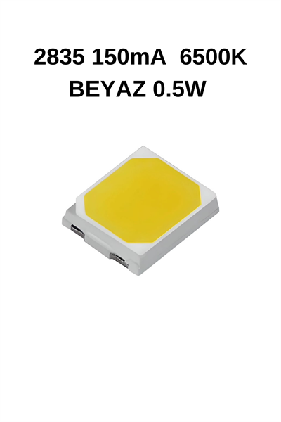 2835 150mA 6500K BEYAZ 0.5W SMD LED
