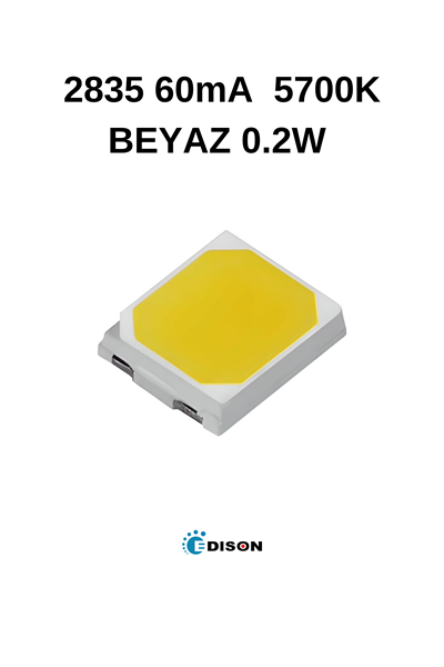 2835 60mA 5700K BEYAZ 0.2W SMD LED