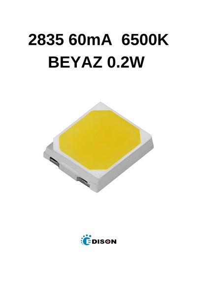 2835 60mA 6500K BEYAZ 0.2W SMD LED