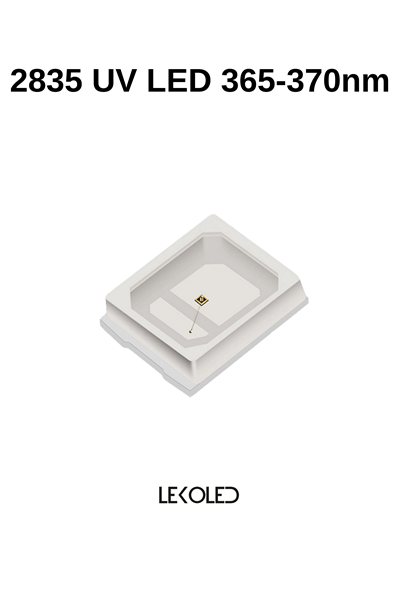 2835 UV LED 365-370nm 3.4-3.6V 60mA 60-80mW