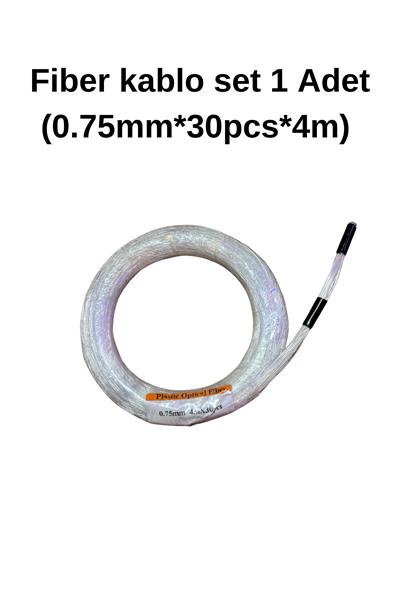 Fiber kablo set 1 Adet (0.75mm*30pcs*4m) 
