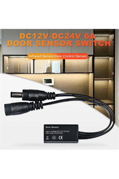 TEK KAPAK SENSOR MOBİLYA DOLAP YÜZEY MONTAJ 12-24V 6A