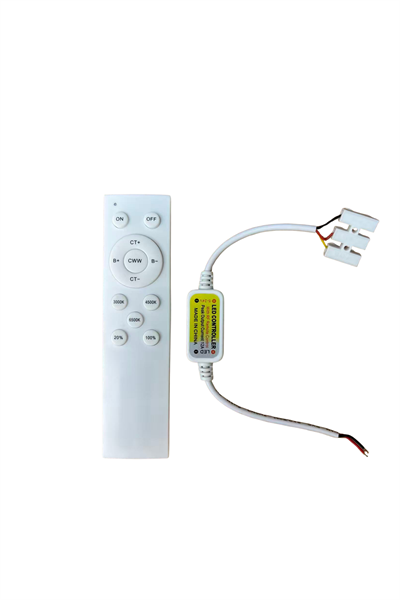 KUMANDALI 2 RENK VE DIM 12A 5-24V KONTROL ÜNİTESİ