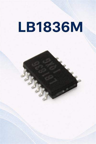 LB1836M Motor Driver, Low Saturation, Bidirectional, for Low Voltage Drive