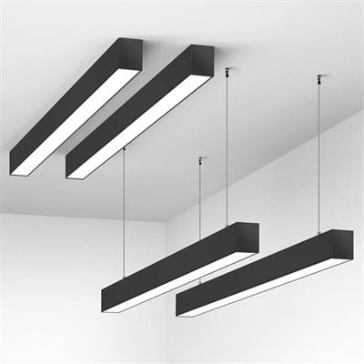 3 Renk Led Sarkıt Linear Aydınlatma 100 Cm  5x8cm Aluminyum Gövde