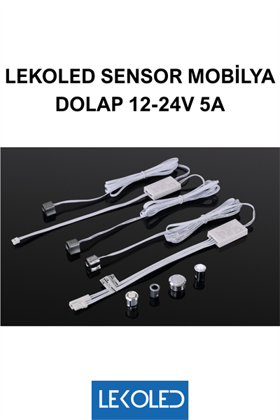 PIR SENSOR MOBİLYA DOLAP 12-24V 5A